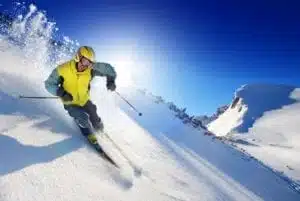 massage chair after skiing season