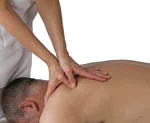 safely massaging your back