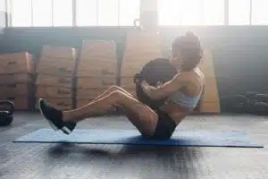 women exercising