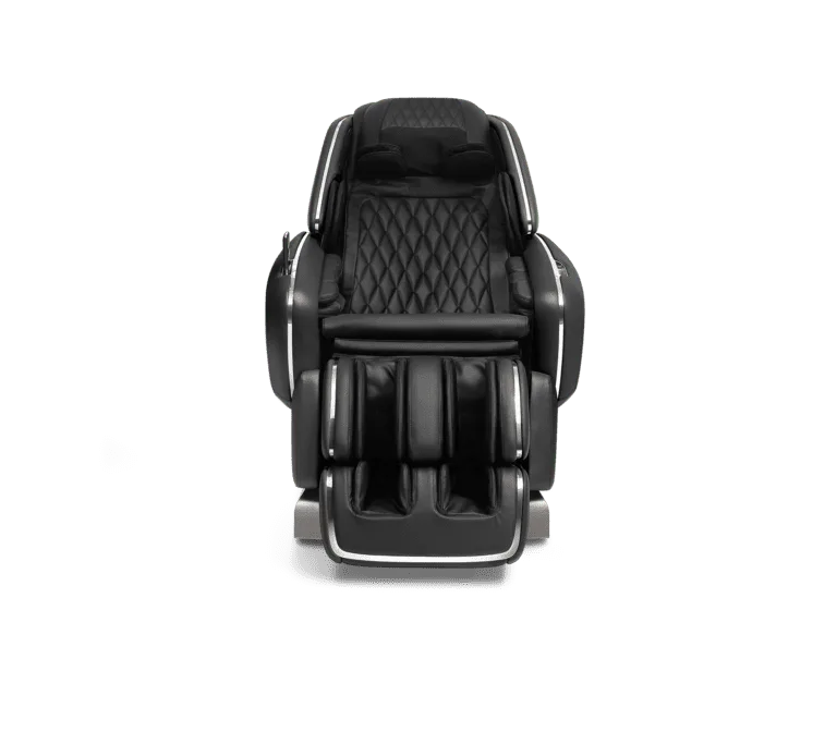 OHCO M.8 Massage Chair - Black - Front Upright